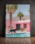 Black Panther Pink House
