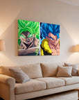 Broly Gogeta Blue Green