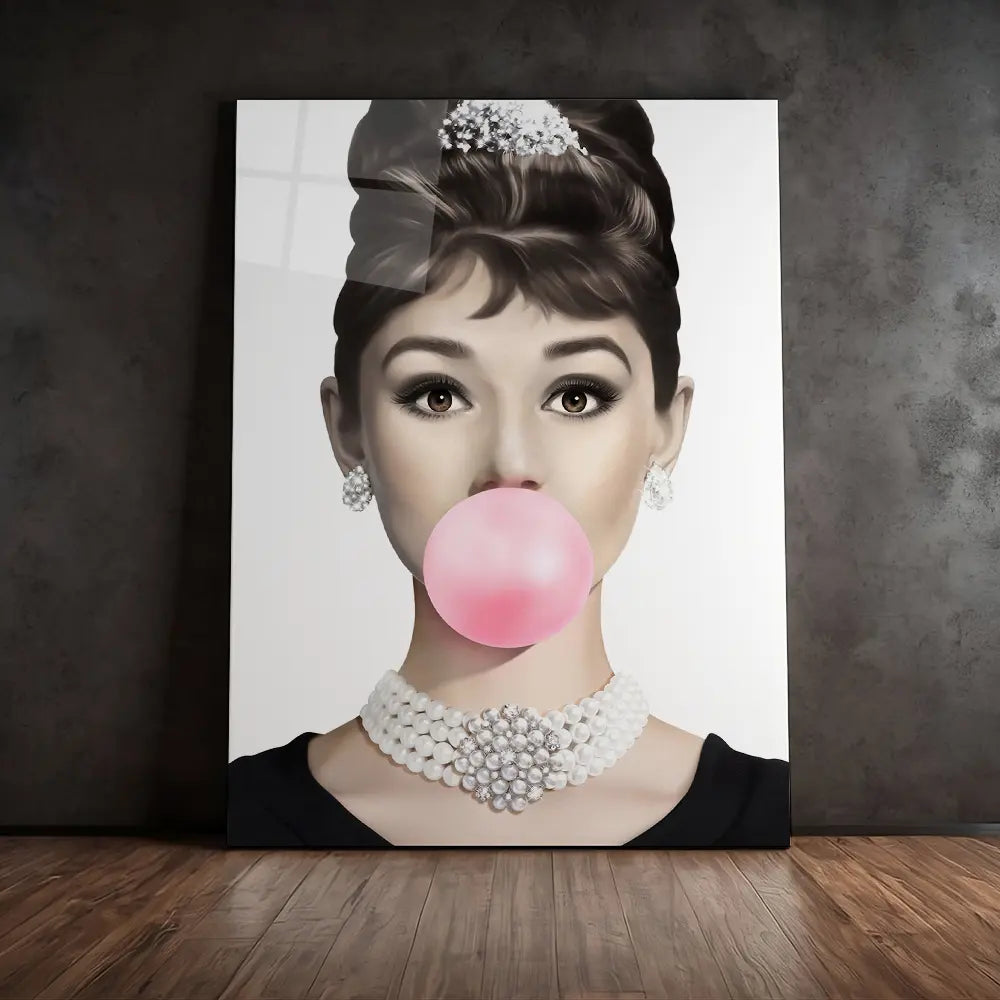 Bubblegum Brunette Girl