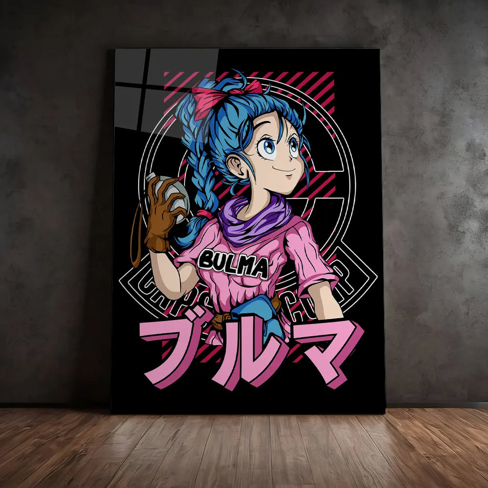 Bulma Dragon Ball Blue