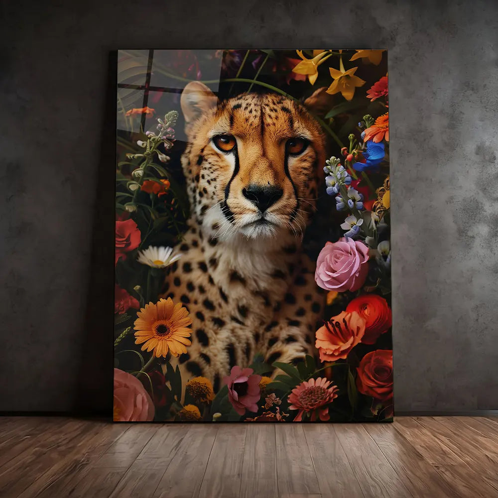 Cheetah Flowers Dream