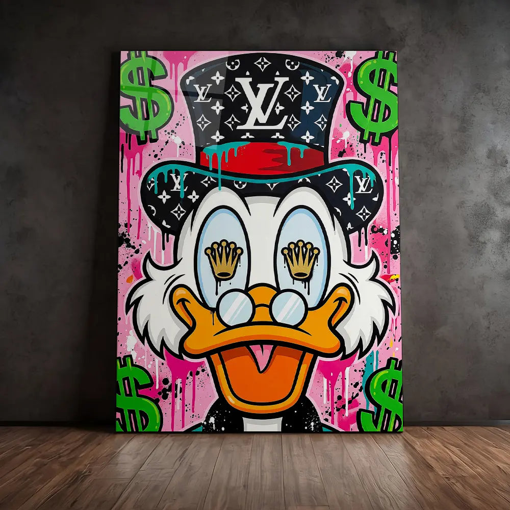 Designer Duck Pop Art