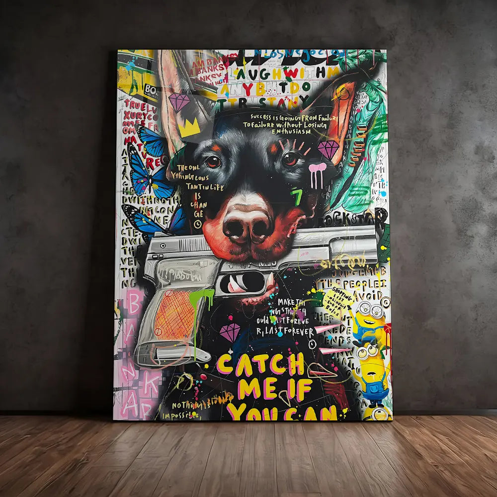 Dobberman Pop Art
