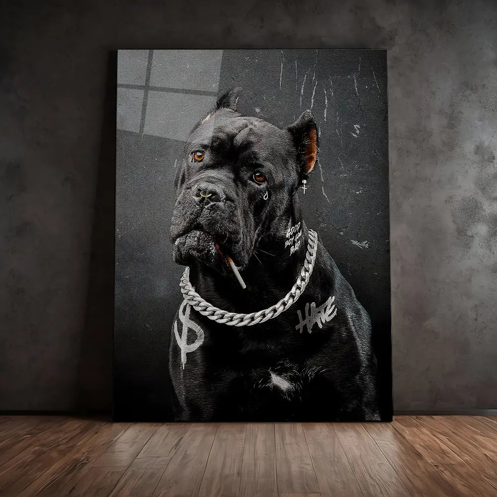 Dog Smoking Bandit