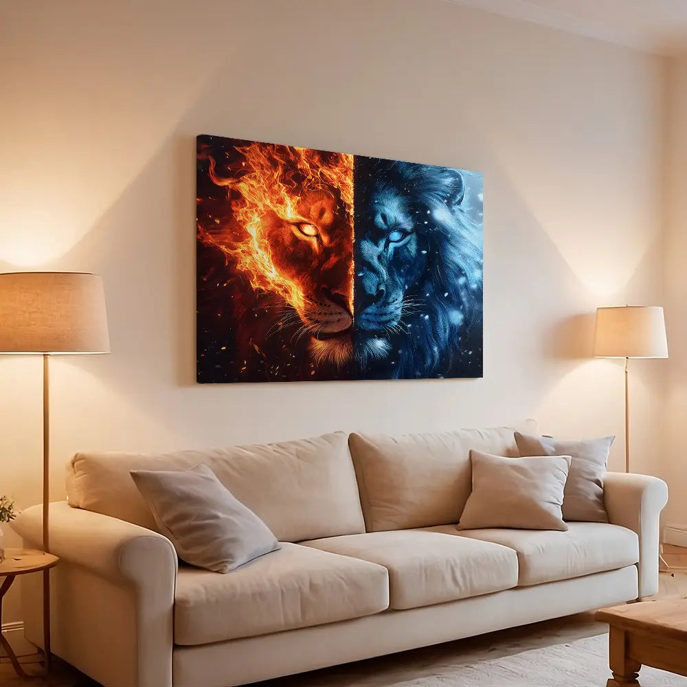 Fire Ice Lion
