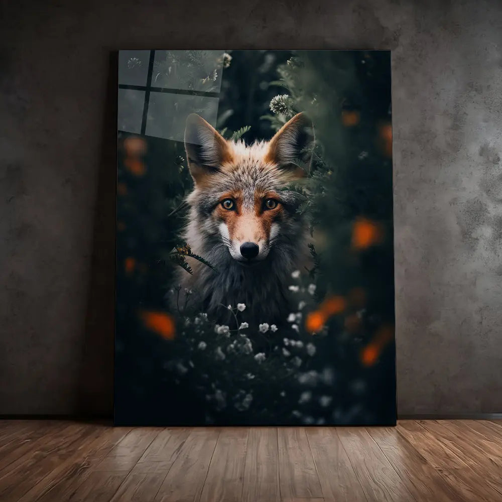 Fox Hiding Forest
