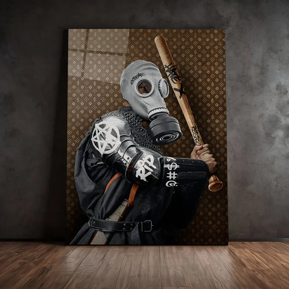 Gasmask Warrior