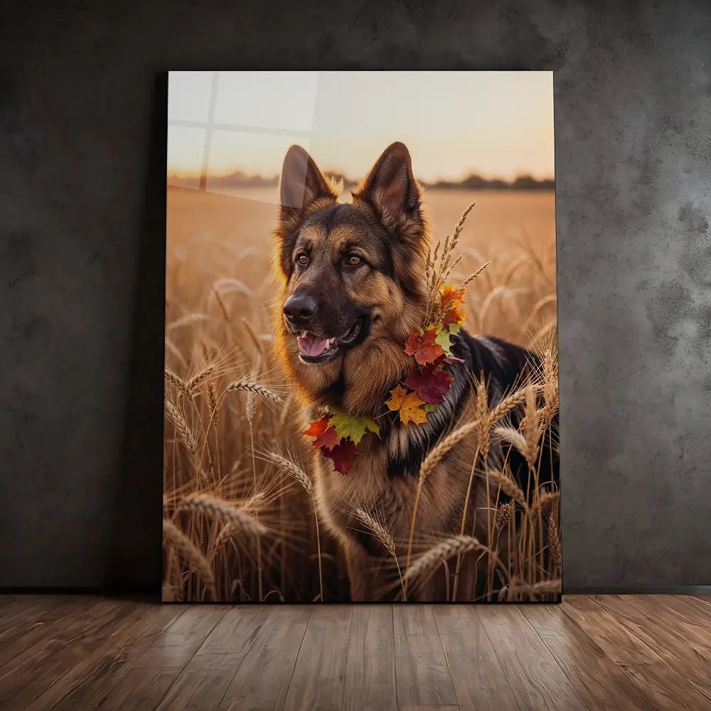 German Shepherd Wheat
