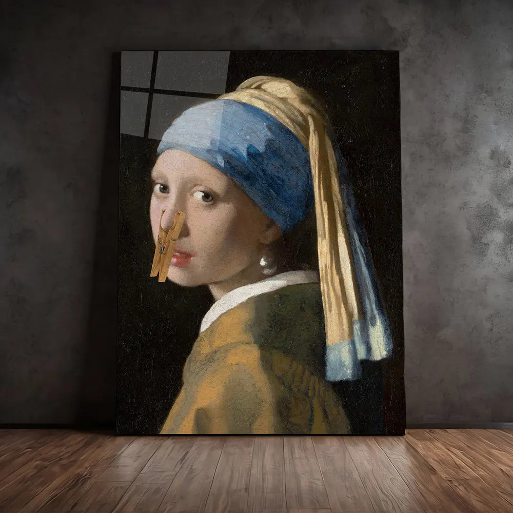 Girl With A Pearl Earring Clothespin