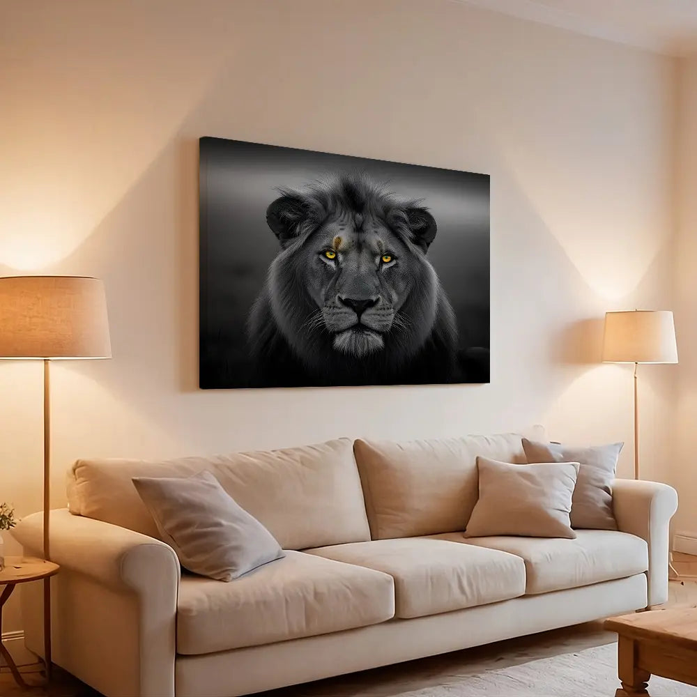 Glowing Eyes Lion