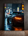 Glowing Headlights BMW