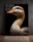 Goose Black Portrait