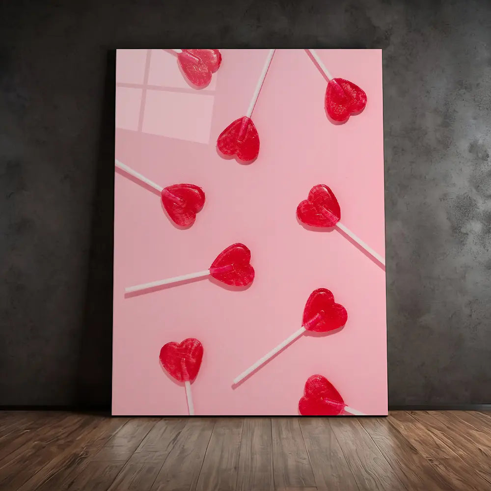 Heart Lollipops