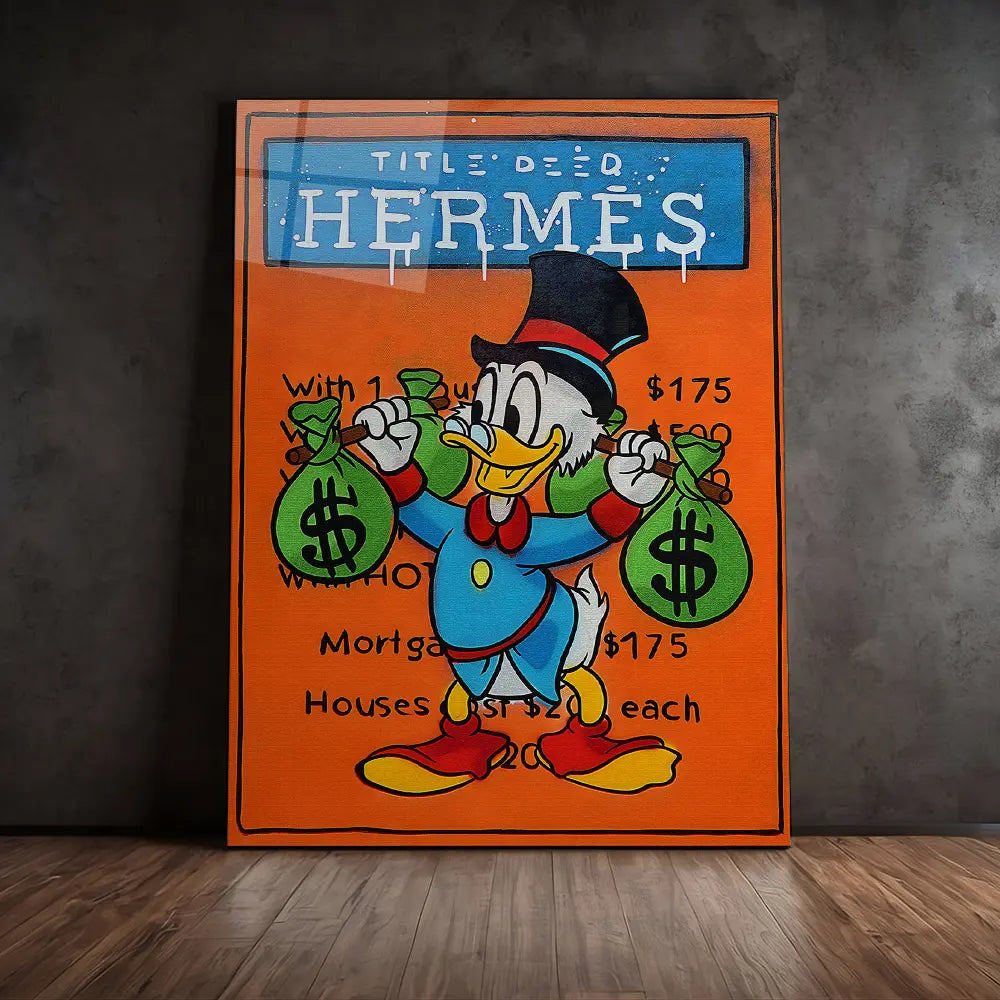Hermes Scrooge Duck