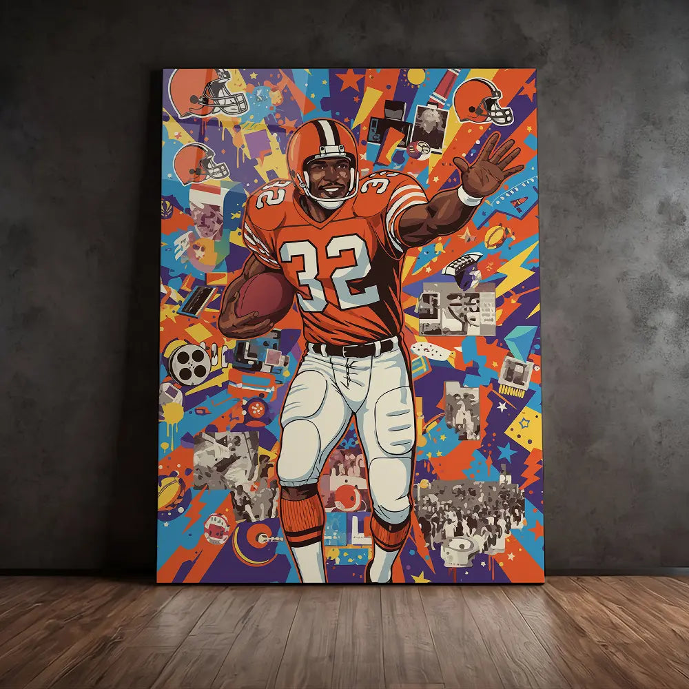 Jim Brown Pop Art