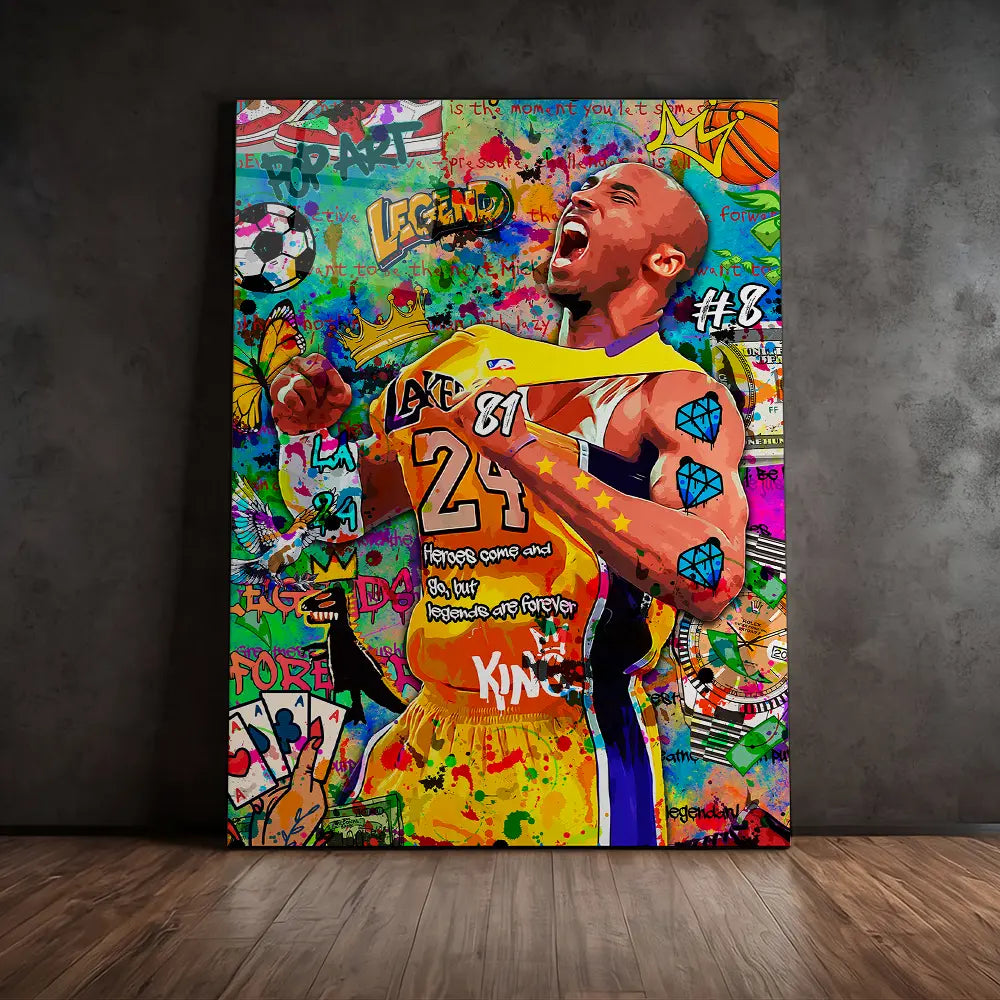 Kobe Bryant Pop Art