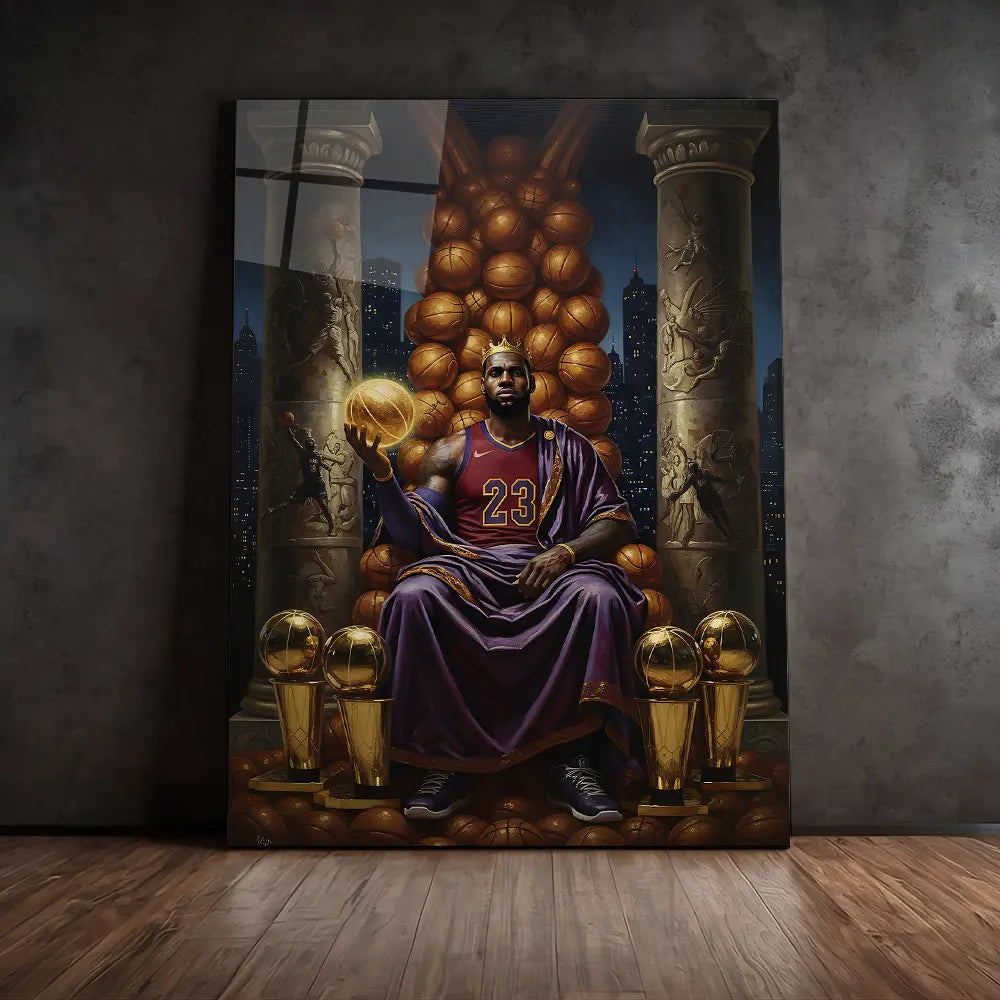 LeBron James Throne