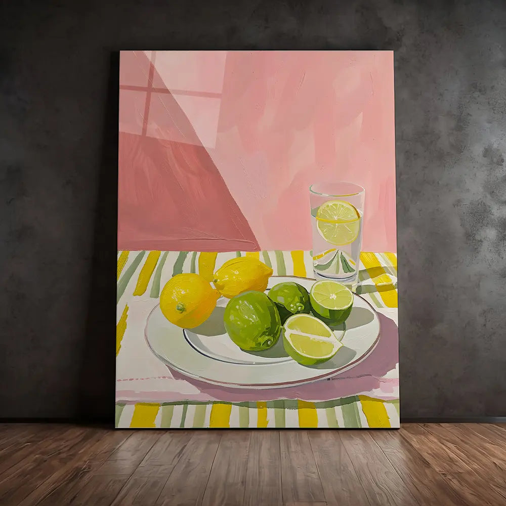 Lemons On Table