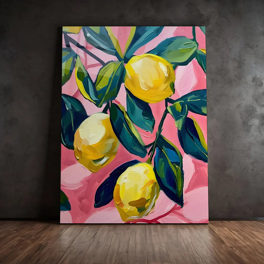 Lemons Painting