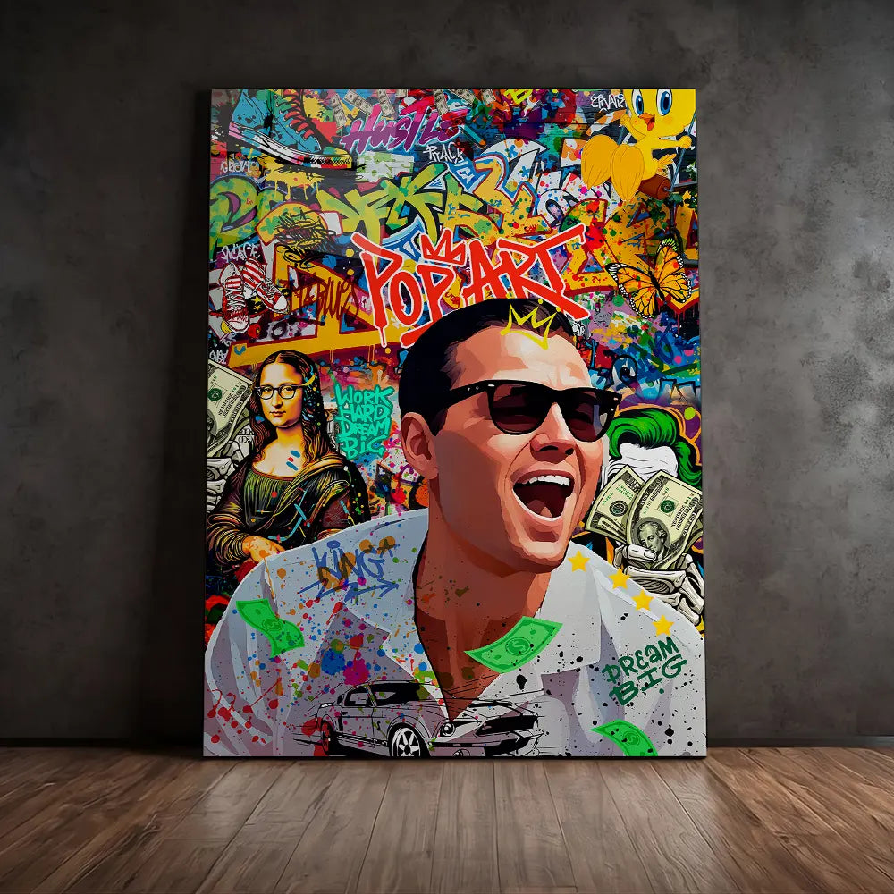Leonardo DiCaprio Pop Art