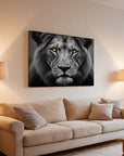 Lion Yellow Eyes