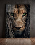 Lioness Hiding