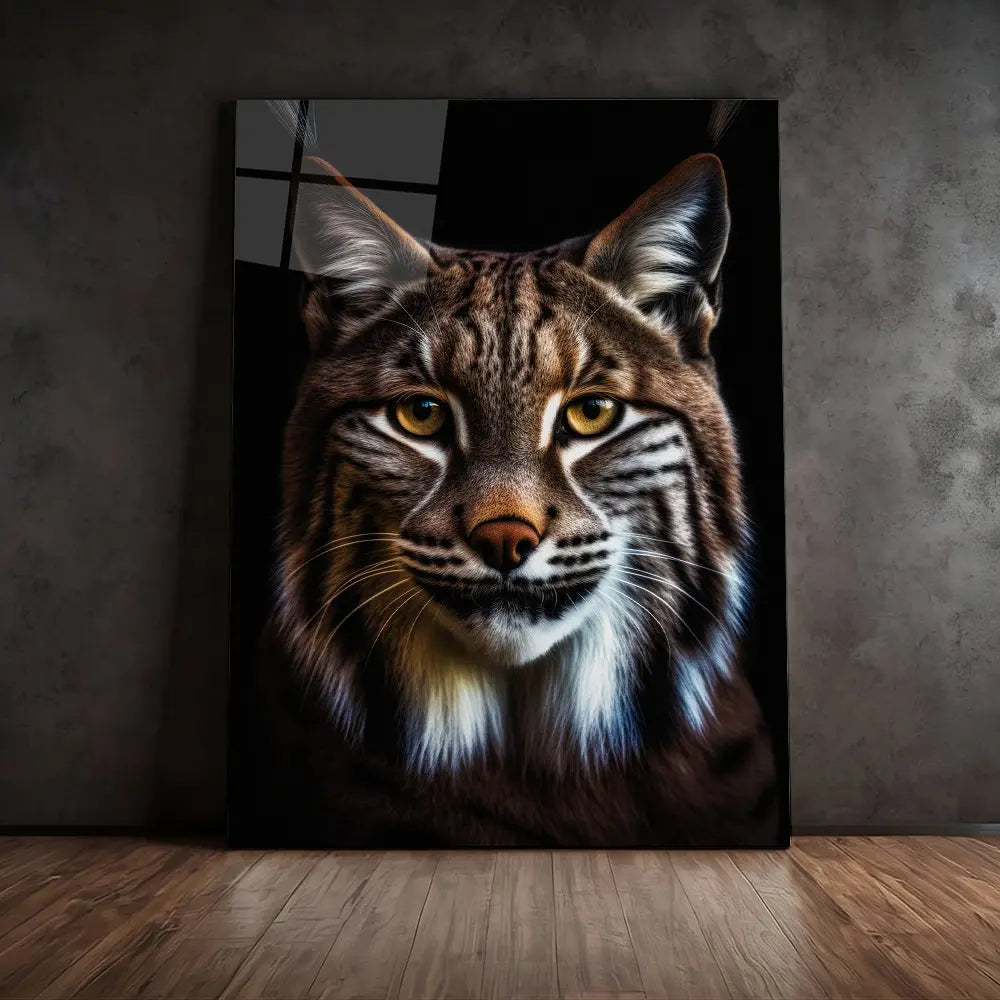 Lynx Black Portrait