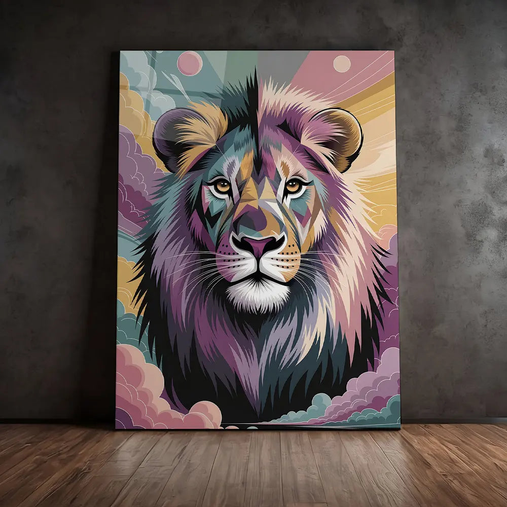 Magical Lion Portrait