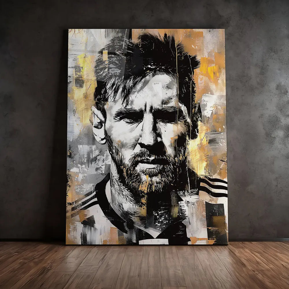 Messi Graffiti