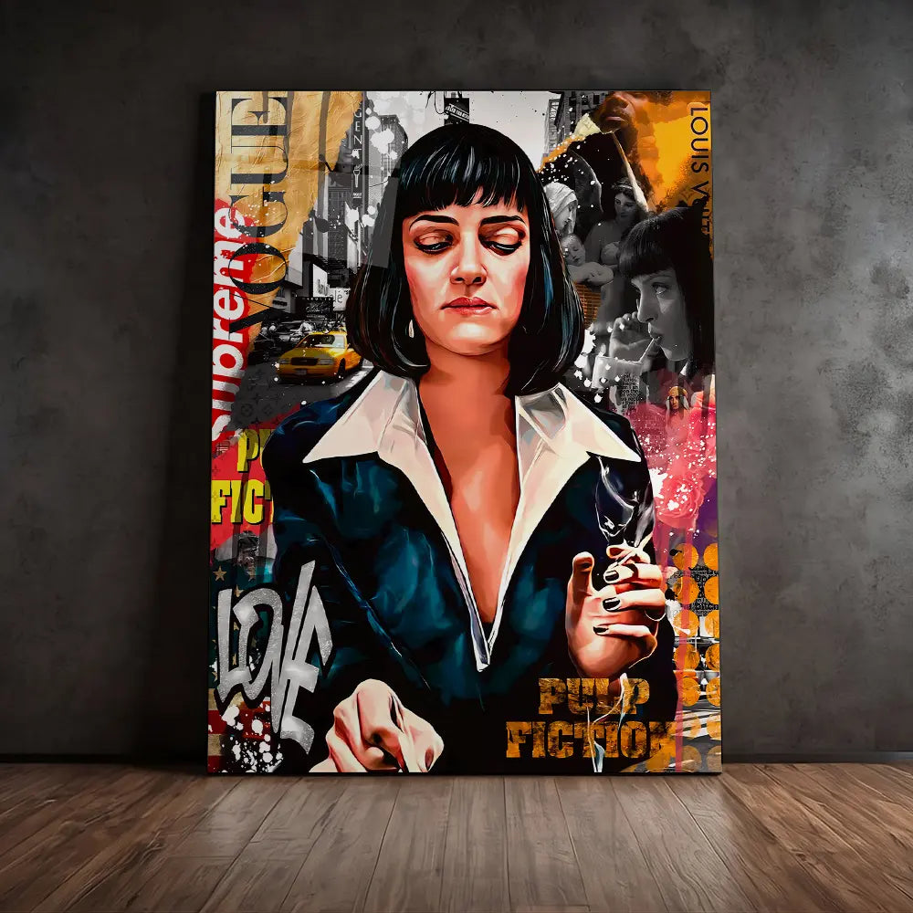 Mia Wallace Graffiti