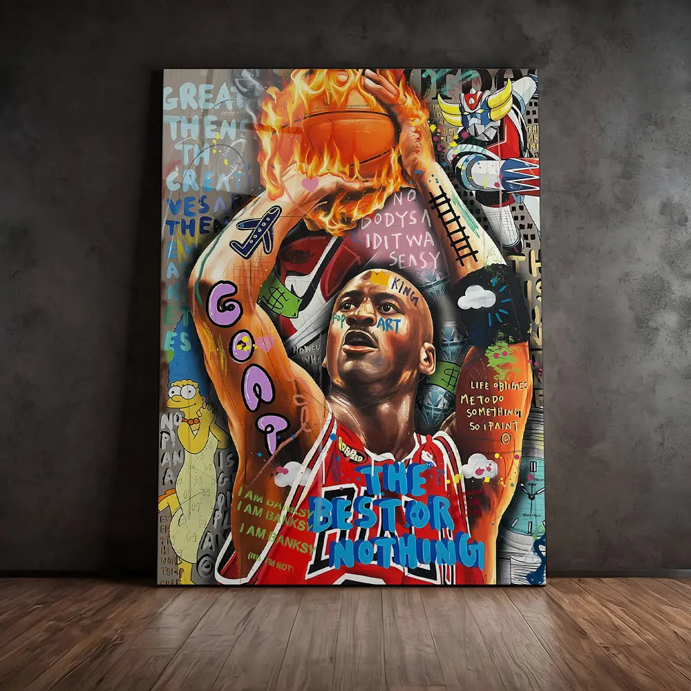 Michael Jordan Pop Art