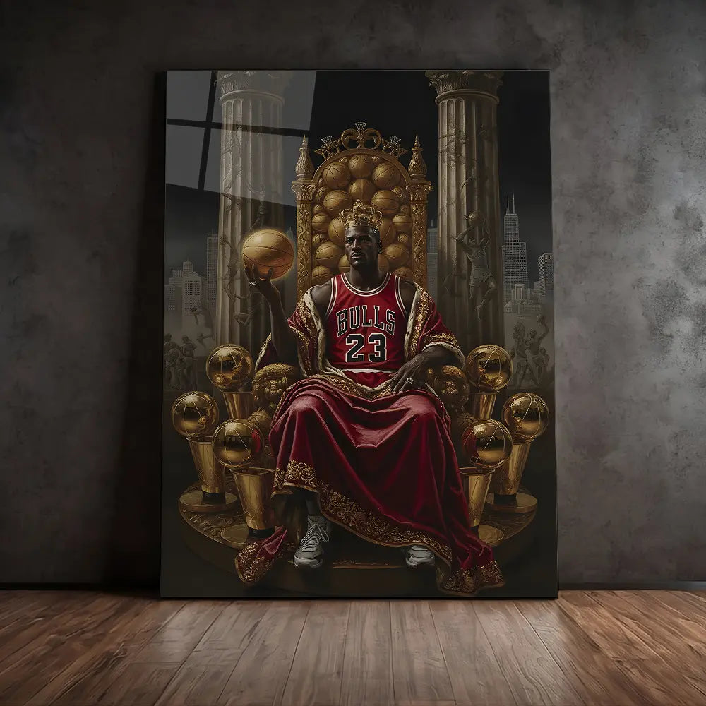 Michael Jordan Throne