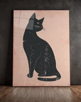 Minimal Black Cat