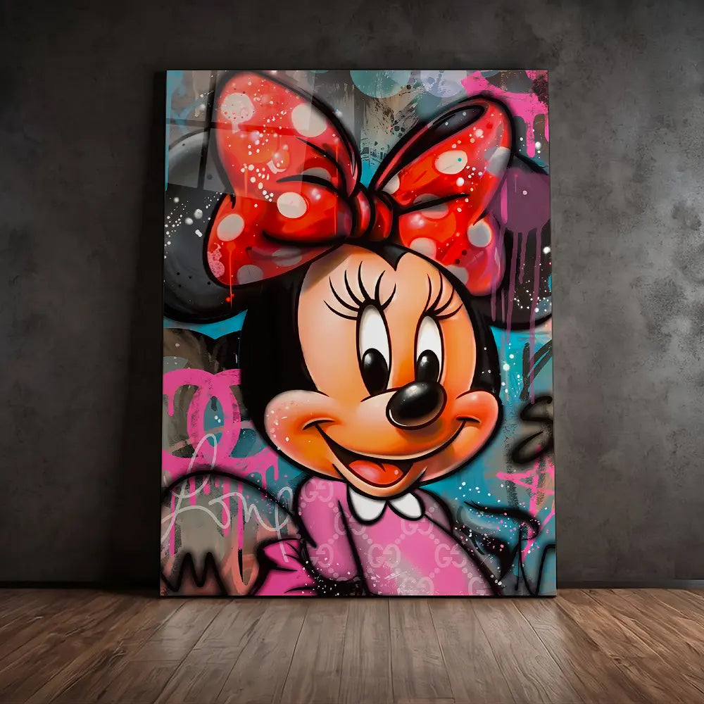 Minnie Mouse Graffiti