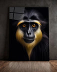 Monkey Black Portrait