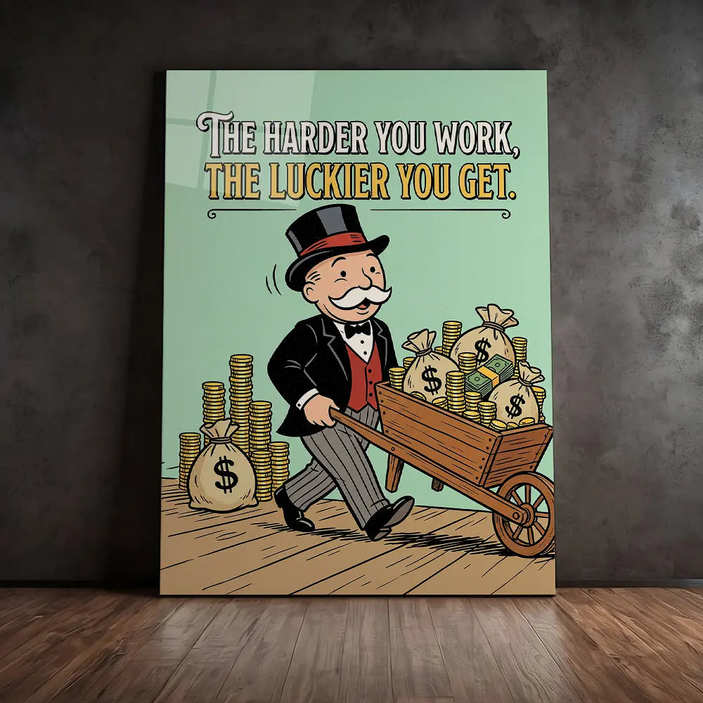 Monopoly Hard Work Luck