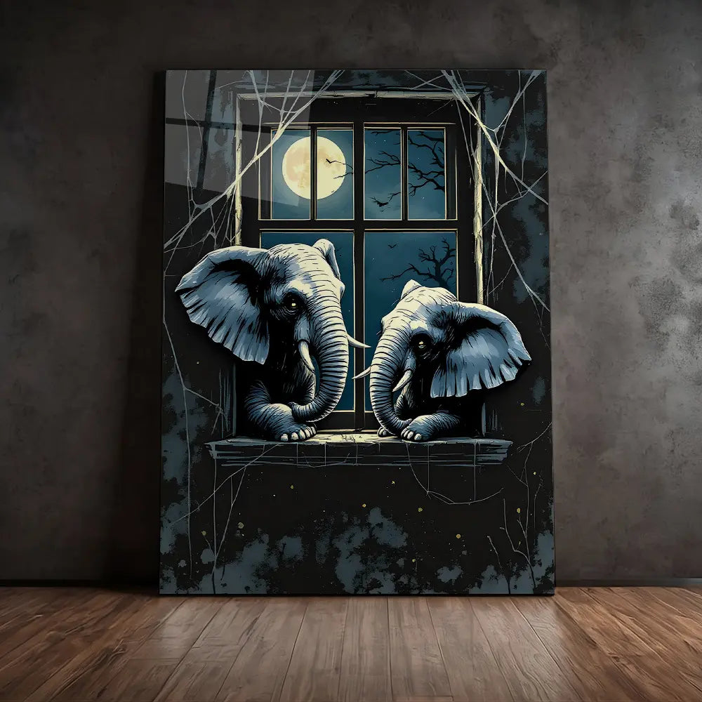 Moonlight Elephants