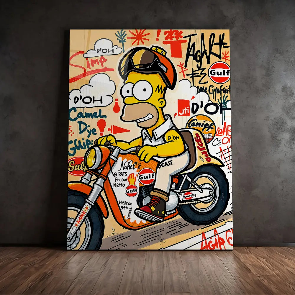 Motorcycling Homer