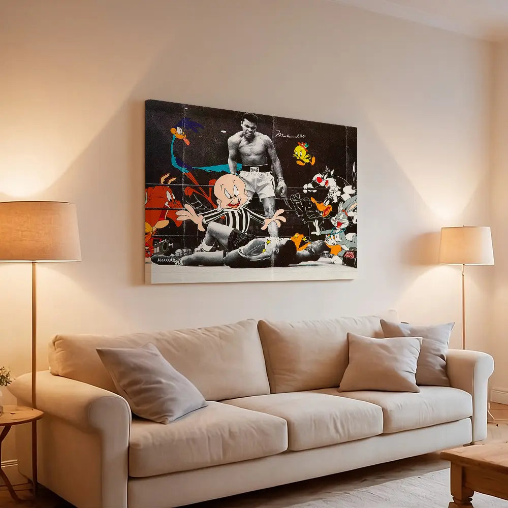 Muhammad Ali Cartoons