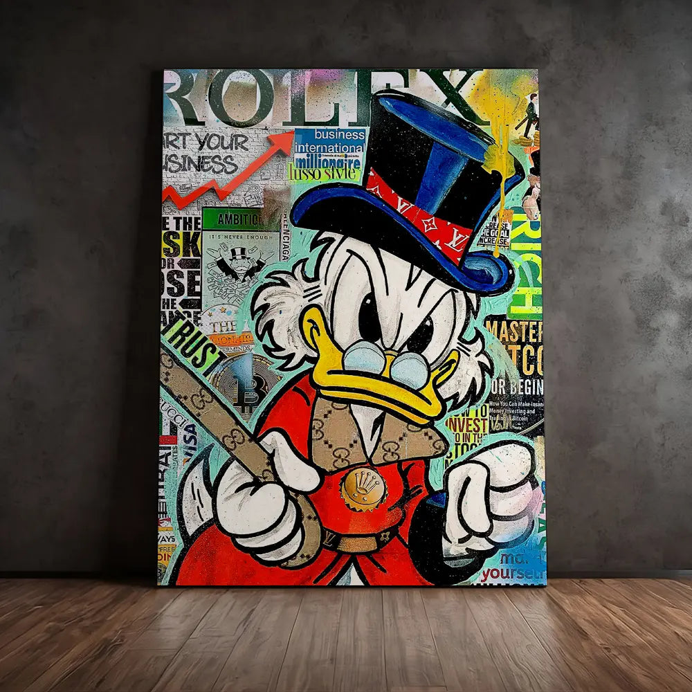 Newspaper Duck