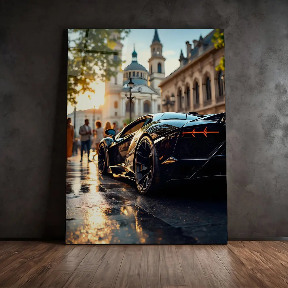 Parked Lamborghini