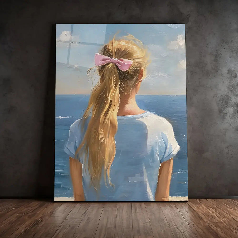 Pink Bow Headband Sea