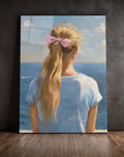 Pink Bow Headband Sea