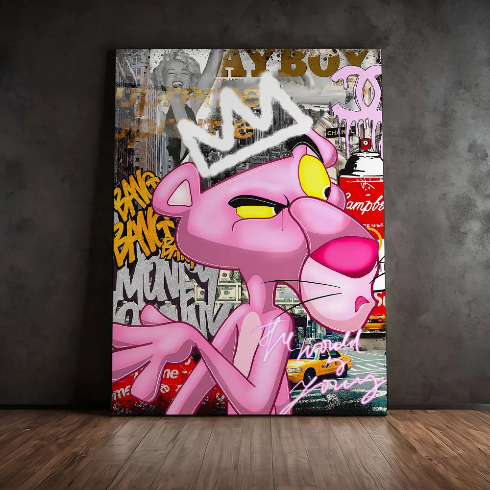 Pink Panther Graffiti