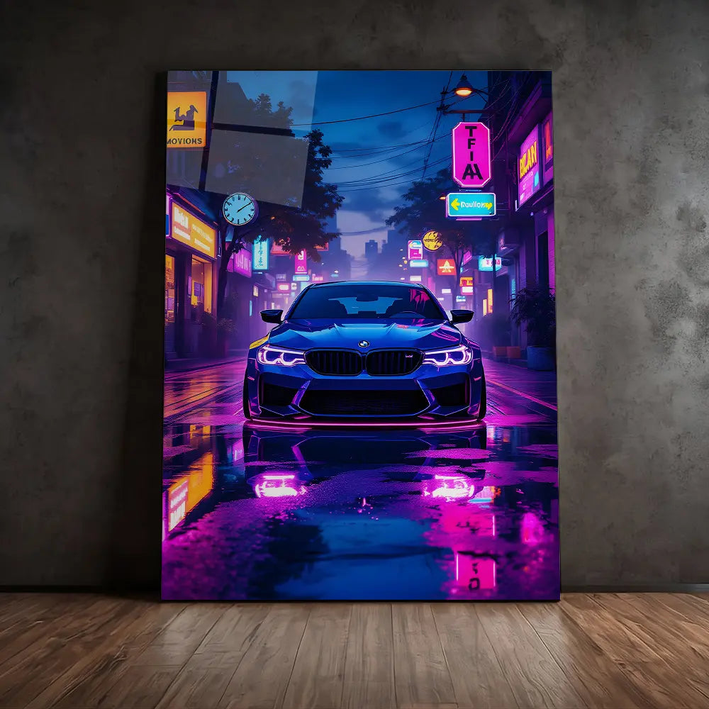 Purple Reflection BMW