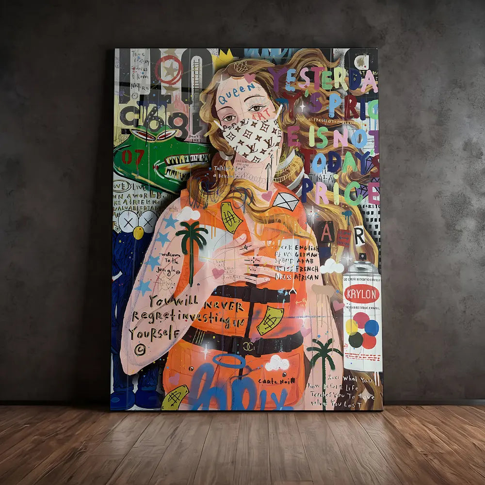 Queen Bandana Pop Art