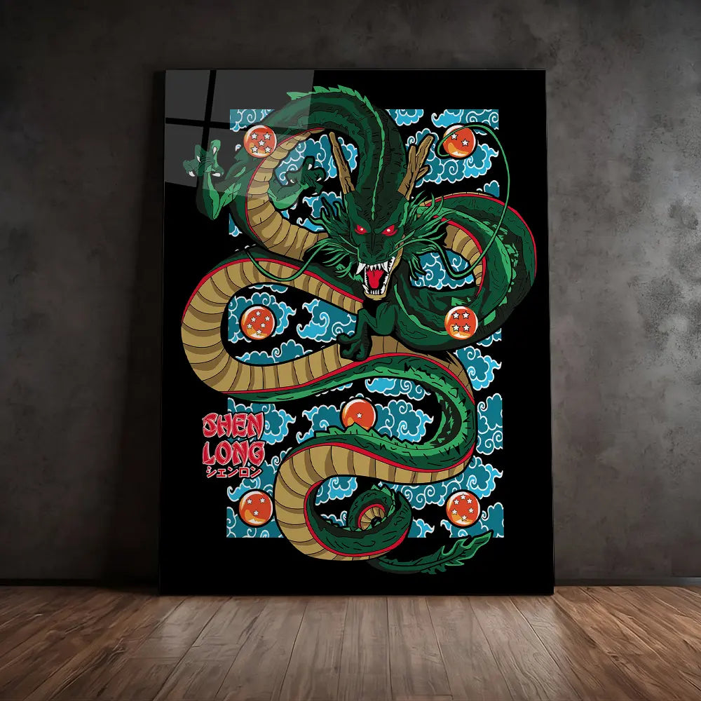 Shenron Dragon Balls Green