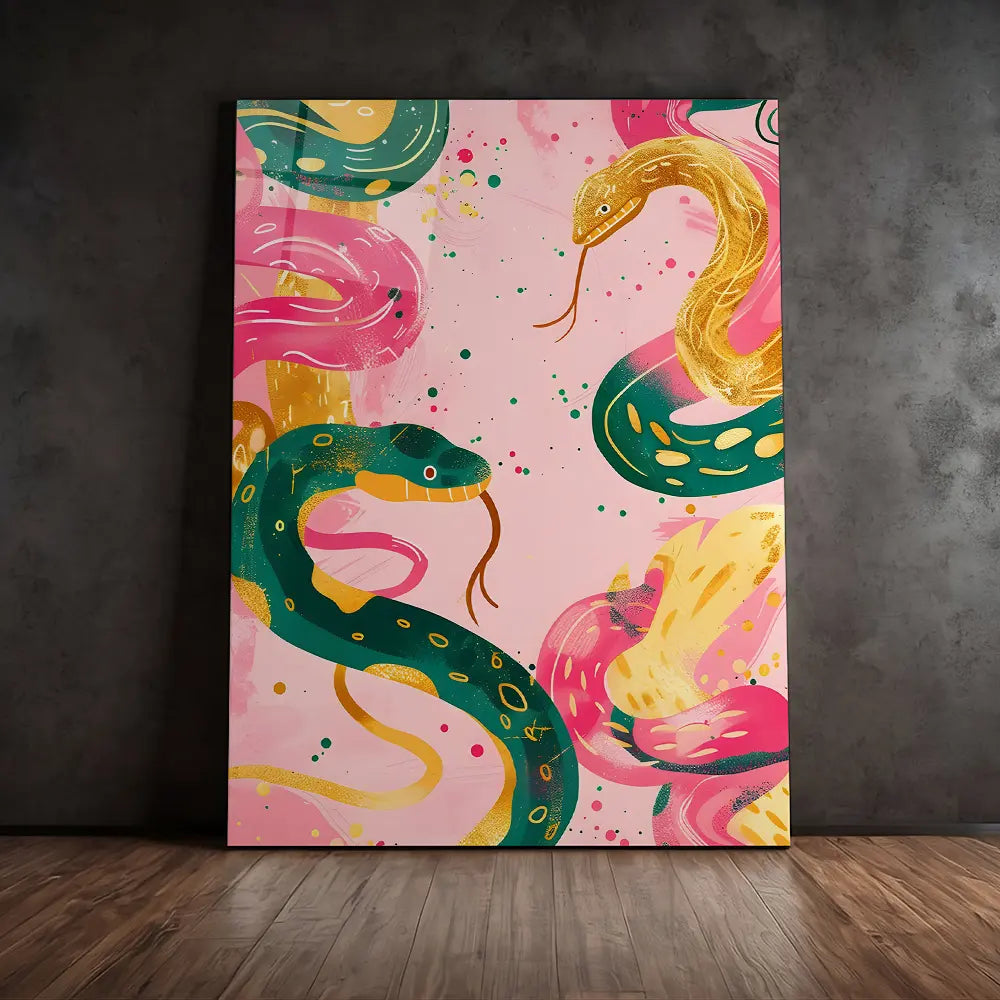 Snakes Pink