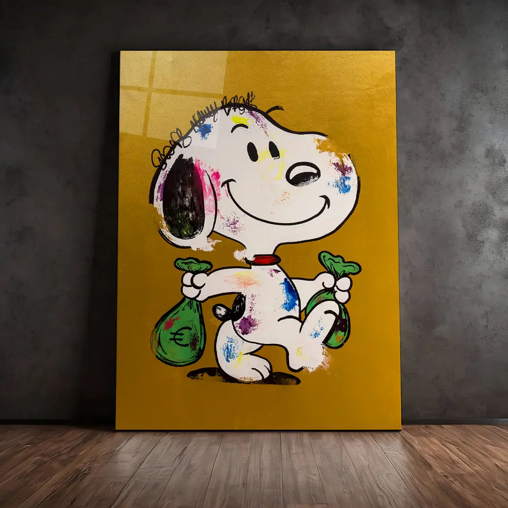 Snoopy Money Bags