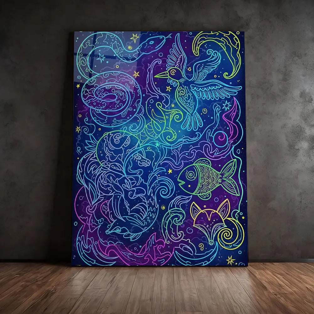 Space Animal Art